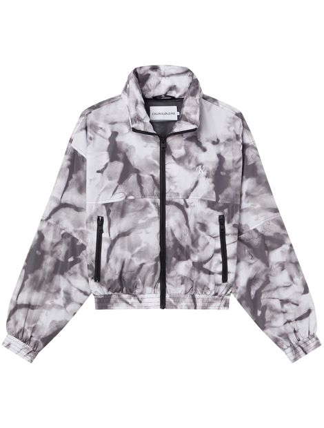Ropa | Casacas Y Sacos Calvin Klein Mujer Quiet Grey Marble Aop | Calvin  Klein Perú - Tienda en Línea