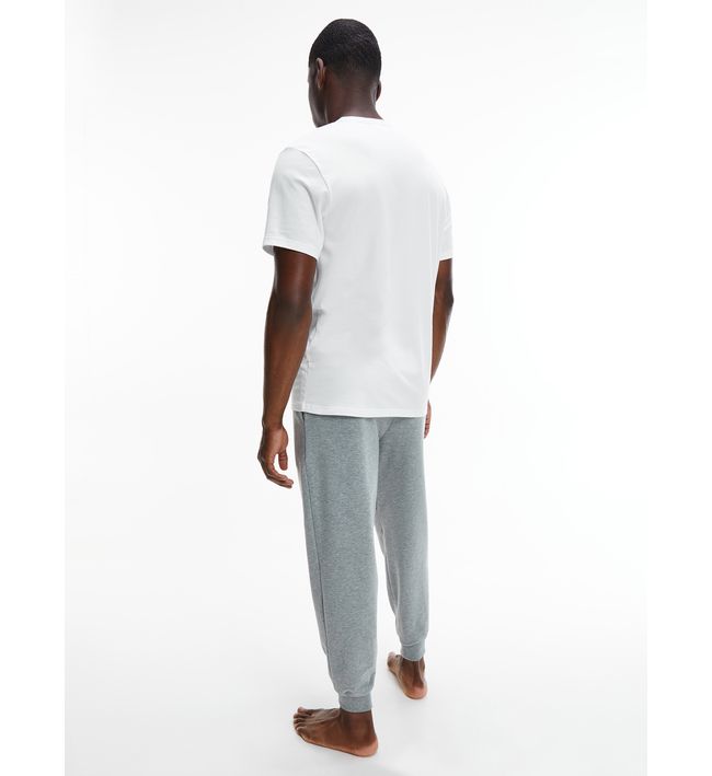10 % de descuento S/S Crew Neck Camiseta de Pijama Calvin Klein de hombre de color Blanco Hombre Ropa de Ropa para dormir de 