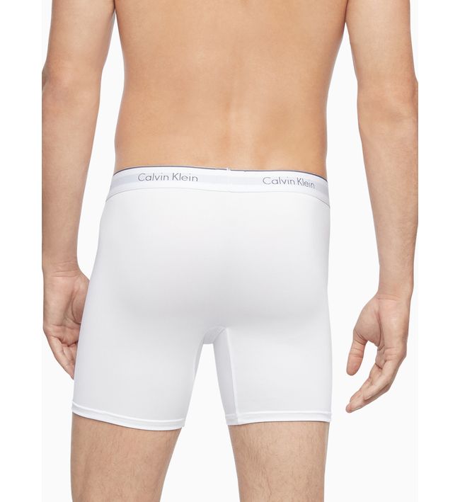 3 PACK MICROFIBER STRETCH BOXER BRIEF Calvin Klein