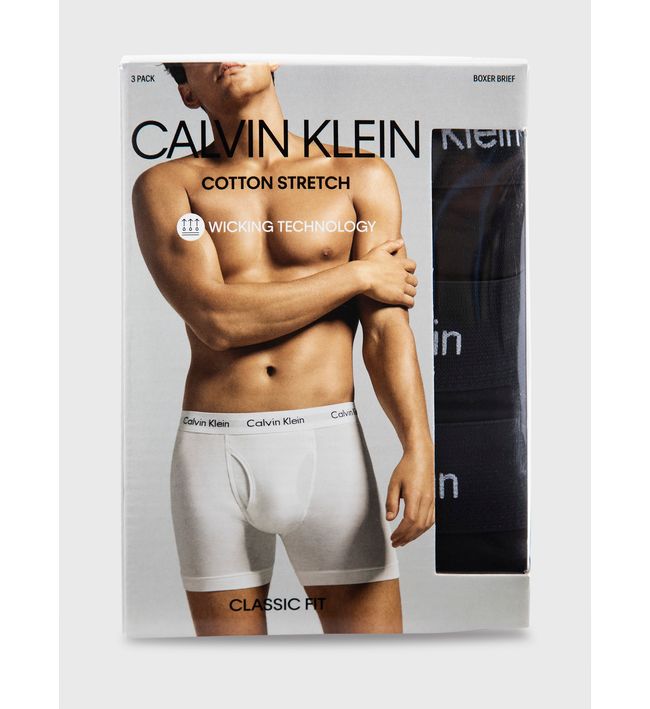 Calvin Klein Underwear Logo Boxers 3 Pack - Farfetch